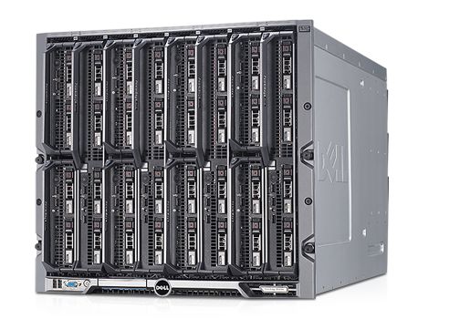 Модульная инфраструктура Блейд-шасси PowerEdge M1000e Dell Модульная инфраструктура Блейд-шасси PowerEdge M1000e Dell